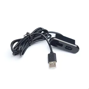 Desktop embedded USB socket Built-in USB charging socket in furniture