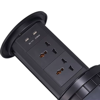 Jiaxin Extension de bureau automatique Prise standard universelle Insérée KOMBI BOX pour bureau