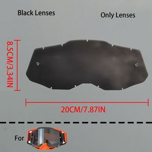 Gafas Deportivas de Motocross para <span class=keywords><strong>Mujer</strong></span> al por Mayor, Montura Completa HD, Lentes Reemplazables, Ciclismo al Aire Libre, Marco Ligero de PC - Product Image 3