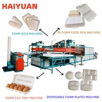 Machine de thermoformage pour contenants alimentaires en mousse PS, fabriquée en Chine, machine pour boîtes à emporter