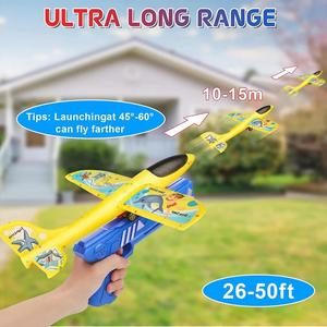 Jouet lanceur d'avions gonflables en mousse pour enfants, disques volants et flèches, cadeaux d'anniversaire et de Noël pour les enfants - Product Image 2