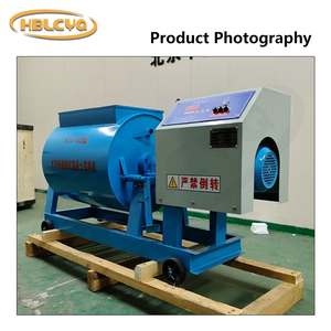 خلاط خرسانة قسري بعمود أفقي أحادي ، استخدام معملي لملاط الأسمنت وخلط الخرسانة - Product Image 4