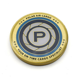 제조자 싼 주문 유로 모양 빨간 섹시한 무희 에폭시 수지 금속 미국 고대 외국 도전 동전 - Product Image 2