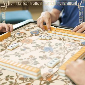 Conception personnalisée Mahjong Nappe Jeux de société Tapis antidérapant en caoutchouc Poker Tapis de table Chinoiserie Domino Tuile Jeu Tapis de table - Product Image 6