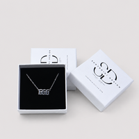 Boîte d'emballage de luxe personnalisée avec logo imprimé OEM/ODM pour bracelets, boucles d'oreilles, pierres précieuses