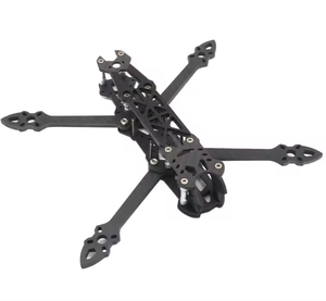 Mark4 Kit telaio in fibra di carbonio da 7 pollici 295mm spessore braccio 5mm per Freestyle FPV <span class=keywords><strong>Drone</strong></span> da corsa <span class=keywords><strong>quadricottero</strong></span> - Product Image 2