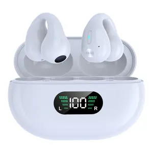 2023 nouveau casque à Clip d'oreille chaud YYK Q80 Conduction osseuse BT5.3 casque sans fil à Clip tactile pour écouteurs Ambie