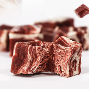 OEM ODM Nourriture chinoise à bas prix pour animaux domestiques Faible teneur en sel et en matières grasses Riche en fibres alimentaires Dés de boeuf et de morue pour chien - Product Image 3