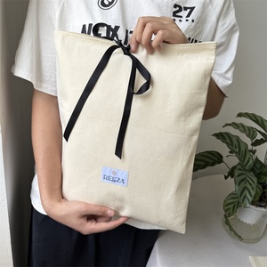 BSCI Cotton Canvas <b>Envelope</b> Bag Clothing Packaging Women's Bag Packaging Linen <b>Envelope</b> Dust Pouch - Product Image 4