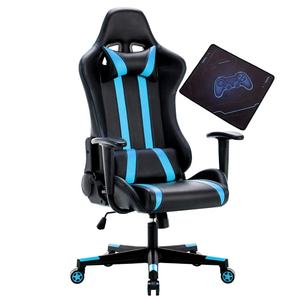 Chaise De Gaming Fauteuil De <span class=keywords><strong>Bureau</strong></span> Ergonomique Avec Appui-tete Et Soutien Lombaire Ajustables Hauteur Et Accoudoirs Silla <span class=keywords><strong>Gamer</strong></span> - Product Image 3