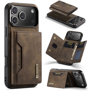 Étui <span class=keywords><strong>portefeuille</strong></span> magnétique 2-en-1 en cuir pour <span class=keywords><strong>iPhone</strong></span> 17 <span class=keywords><strong>Pro</strong></span> Max <span class=keywords><strong>14</strong></span> 15 16 Plus 17 Air avec porte-cartes, support et protection antichoc - Product Image 1