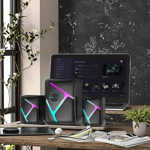 Woofers and Home Theaters Computer Audio Subwoofer Esports Gaming Wired Desktop Console Gaming Speaker for PC Theater