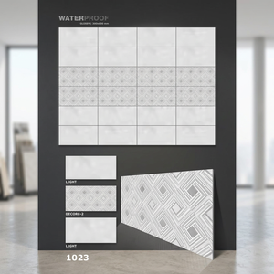 Carreaux muraux en porcelaine émaillée numérique de style italien classique 12x24 (300x600mm) pour salle de bain, salle à manger, couloir et usage extérieur - Product Image 5