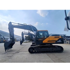 รถขุด HX220HD ขนาด <span class=keywords><strong>20</strong></span> ตัน ทนทาน พร้อมหัวต่อแบบ Quick Hitch และบุ้งกี๋สำหรับงานหนัก รุ่น HX210HD สำหรับงานก่อสร้างขนาดใหญ่ มีจำหน่าย - Product Image 1