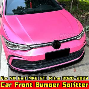 Kit de Carrocería para VW Golf MK8 GTI 2020-2024, Labio de Parachoques Delantero Negro Brillante, Estilo Deportivo, Difusor de Parachoques Delantero, Alerón, Accesorios para Automóviles - Product Image 1