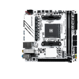 Carte mère de bureau JGINYUE B350I PLUS ARGB AMD AM4 Mini ITX, nouvelle série DDR4 double RAM SATA 1000/2000/3000/4000/5000 - Product Image 1