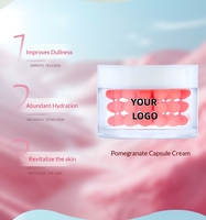Crème Visage Rajeunissante au Collagène et Peptides PDRN (ADN de Saumon) et Niacinamide, Faible MOQ Personnalisé OEM/ODM/OBM