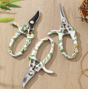 Tijeras de Podar de Acero Inoxidable 3Cr13, Tijeras de Jardín Florales con Agarre Antideslizante para Cortar Ramas de Flores - Product Image 2