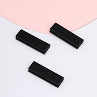 Clips de finition en alliage de zinc sur mesure, finition polie, embouts métalliques pour sangle de sac et cordon