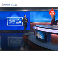 Panel de Pantalla LED de Alta Calidad para Interiores, de 3M x 2M, de Aluminio Fundido a Presión, con Fondo a Todo Color, Pantalla Gigante para DJ, para Eventos