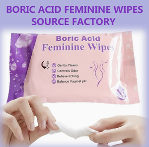 Lingettes intimes à l'acide borique, lingettes Yoni, lingettes humides pour l'hygiène <span class=keywords><strong>intime</strong></span>, nettoyage doux pour femmes - Product Image 1