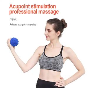 Boule à roulettes intelligente pour le yoga, thérapie par points des tissus profonds, vibromasseur pour le yoga à percussion, balle de massage - Product Image 3