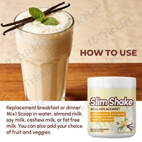 Julong Marque privée Adaptogènes Protéines végétaliennes Keto Friendly Substitut de repas Protéine Poudre Slim Shake