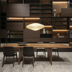 <span class=keywords><strong>Meuble</strong></span> TV mural de style moderne en bois massif, <span class=keywords><strong>console</strong></span> multimédia de luxe pour salon et <span class=keywords><strong>chambre</strong></span> à coucher, vente en gros - Product Image 2
