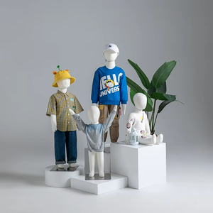 <span class=keywords><strong>Mannequin</strong></span> complet pour enfants, fabriqué en usine, poupées debout et assises pour garçon et fille, présentoir de vêtements - Product Image 4