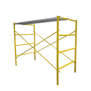 Plataforma de Andamio de Acero y Aluminio Ajustable y Móvil, Moderna, de Alta Resistencia, Capacidad de Carga de 500 kg, Multiusos para Almacenamiento de Carga - Product Image 4