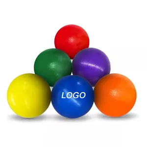 Ballon de sport pour enfants personnalisé de haute qualité souple enduit de PU taille 6 ''dodge ball terrain de jeu kickball jonglage