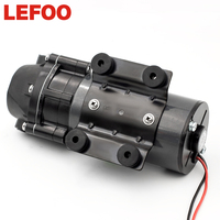 Pompe à eau RO LEFOO 36V DC 1000GPD à haut débit, pompe de surpression RO pour équipement commercial de traitement de l'eau potable