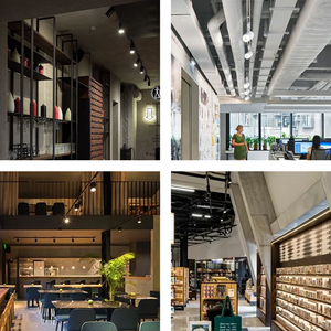 ALLWAY Luminaire <span class=keywords><strong>suspendu</strong></span> en aluminium au design moderne, monté sur <span class=keywords><strong>rail</strong></span> 10W 20W 30W COB LED <span class=keywords><strong>Spot</strong></span> sur <span class=keywords><strong>rail</strong></span> - Product Image 6