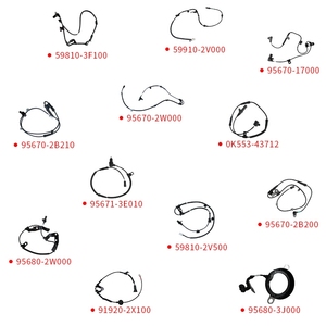 Nhà Máy Giá Phía Trước Bên Trái Phía Sau Bên Phải <span class=keywords><strong>ABS</strong></span> Cảm Biến Thích Hợp Cho Hyundai Kia <span class=keywords><strong>95670</strong></span>-2p000 <span class=keywords><strong>95670</strong></span>-3a500 <span class=keywords><strong>95670</strong></span>-2b200 <span class=keywords><strong>95670</strong></span>-2d150 - Product Image 1