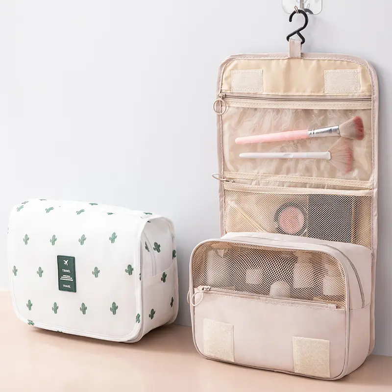 Alta Qualidade Make Up Bag Viagem Pendurado Kit De Higiene Pessoal Impermeável E Organizador Para Beleza Maquiagem E Cosméticos Com Bolsas