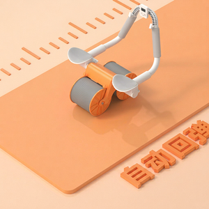 Rueda Abdominal con Rebote Automático, 2 kg, Material PP, Equipo de Fitness para Entrenamiento Abdominal en Casa - Product Image 1