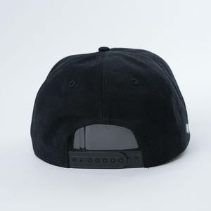 Bordado personalizado 5 Panel cepillo de algodón sin estructura Snapback sombreros con logotipo bordado - Product Image 5