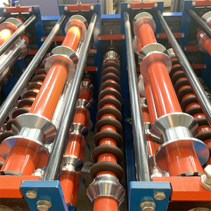 Cheap Roofing <b>Sheet</b> Forming Machine Three Layer <b>Tile</b> Roll Forming Machine <b>Tile</b> Making Roll Forming Machine - Product Image 5