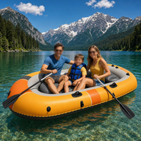 Bateau pneumatique professionnel en PVC léger, durable, élégant et portable pour sports nautiques, pour 4 à 6 personnes, vente en gros