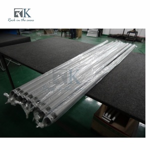 High Quality Square Tent Pipe and Drape Aluminum <b>Standing</b> Curtain System Wedding <b>Backdrop</b> - Product Image 4