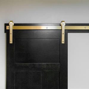 Quincaillerie de porte coulissante en bronze pour portail de clôture intérieur et extérieur - Product Image 4