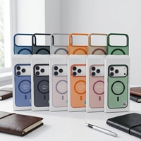 AilesTecca – Coque magnétique givrée à bas prix pour iPhone 18 Pro Max, compatible avec iPhone 17, 16, 15, 14, 13, 12 – Housse arrière