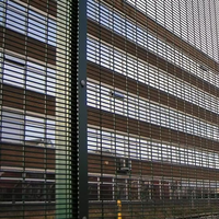 358 Anti-klimhek, draaipoort, hoge beveiliging, carbon stalen frame, PVC gecoat, eenvoudig te monteren, geschikt voor huis en luchthavenbeveiliging