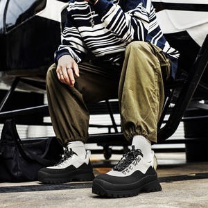 Baskets Chunky Homme Nouveautés 2026 – Chaussures Décontractées d'Extérieur Rétro Tendance à Semelle Épaisse Rehaussante pour la Randonnée - Product Image 5