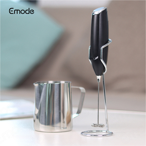 Accesorios para herramientas de café, Espumador de leche de acero inoxidable con superficie pulida y juego de Espumador de leche - Product Image 6