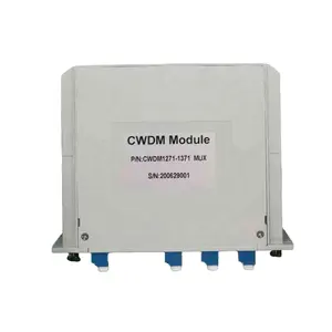 6CH 6Channels 1260~1620nm LGX Type Cassette WDM Filter Device OADM Mux Demux Module CWDM