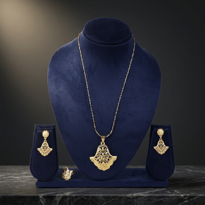 Juego de Colgantes de Latón al por Mayor con Baño de Oro 14K/18K/24K para Mujer, Diseño Tradicional, Joyería de Moda, Oro, Joyería - Product Image 1