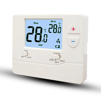 Systèmes de chauffage par le sol Telin AC701 Thermostat Opentherm Contrôle électrique sans fil du chauffage de l'eau Thermostat de pompe à chaleur CVC