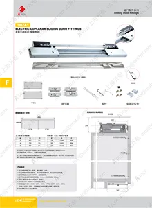 Tmza Coplanare Schuifdeur Fittings Garderobe Schuifdeur Seytem