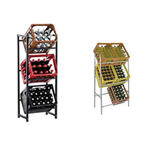 Siêu thị đứng trái cây hiển thị giá kệ kim loại xây dựng cho thực phẩm sử dụng - Product Image 3